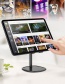 Fashion Silver Tablet Desktop Stand Multifunctional Aluminum Alloy Mobile Phone Stand