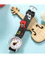 Fashion Blue 3d Embossed Guitar Plastic Band Kids Quartz Watch