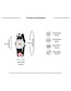 Fashion Black 3d Embossed Football Pattern Digital Face Childrens Sports Watch