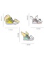 Fashion Bunny Shoe Birdie Alloy Paint Cat Dripping Brooch