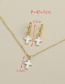 Fashion Gold Color Copper Palm Earrings
