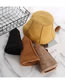 Fashion Khaki Stitched Solid Color Fisherman Hat