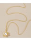 Fashion Flower Pearl Pearl Pony Diamond Cross Geometric Alloy Necklace