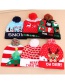 Fashion Christmas Tree Christmas Tree Stripe Print Childrens Knitted Woolen Christmas Hat With Electricity