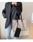 Fashion Black Large-capacity Nylon Shoulder Bag