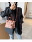 Fashion Black Check Color Large Capacity Crossbody Shoulder Bag