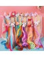 Fashion Pony Mix Butterfly Animal Contrast Color Childrens Wig Braids