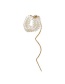 Fashion Single (freshwater Pearl)) Pearl Tassel Beaded Multi-layer Earrings