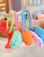 Fashion Red Bunny Ears Knitted Childrens Hair Rope