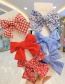 Fashion Green Fabric Bow Hairpin [3-piece Set] Floral Bow Childrens Hairpin Set