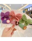 Fashion Blue Bow + Bunny Hairpin Woolen Bowknot Resin Animal Hairpin Set For Children