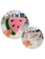 Fashion Little Elf + Donkey [2-piece Set] Fruit Animal Wool Knitted Alloy Childrens Hairpin