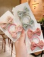 Fashion Orange Bow [2 Piece Set] Checkered Bowknot Childrens Hairpin Hair Rope