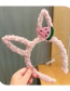 Fashion Bowknot Bear Ears [pink] Plush Bunny Ears Fruit Bow Childrens Headband