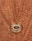 Fashion Suit Eyes Diamond Open Ring Earrings Necklace
