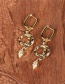 Fashion Suit Diamond Snake Pendant Necklace Earrings Ring