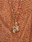 Fashion Suit Snake Shaped Crystal Diamond Pendant Necklace Earrings Ring Set