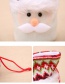 Fashion Deer Christmas Santa Plush Closing Gift Bag