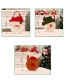 Fashion Deer Santa Claus Non Woven Christmas Apple Gift Bag