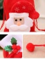 Fashion Snowman Santa Stitching Drawstring Childrens Three-dimensional Gift Bag