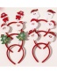 Fashion Santa Claus Headband Christmas Christmas Snowman Antlers Hat Headband Eyes