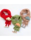 Fashion Little Feet Bib [green] Yunduo Little Feet Knitted Children Scarf