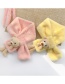 Fashion Little Bear [korean Pink] Bear Doll Plush Thickened Children S Scarf