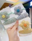 Fashion Yellow Flowers [2-piece Set] Flower Woolen Geometric Children S Hairpin Hair Ring