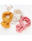 Fashion Little Strawberry【khaki】 Strawberry Flower Print Net Yarn Children Scarf