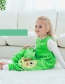 Fashion Cyan Bubble Octopus Animal Hit Color Sleeveless Flannel One-piece Childrens Sleeping Bag