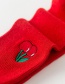 Fashion Cherry Fruit In Tube Sports Piled Socks