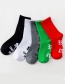 Fashion White Mouse Letters In The Tube Sports Cotton Socks