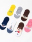 Fashion Rabbit Gray Dispensed Non-slip Angry Birds Rabbit Cotton Boat Socks