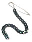 Fashion Black Color Acrylic Thick Chain Glasses Chain
