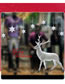 Fashion Bailu Christmas Elk Snowflake Static Glass Door Window Sticker