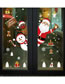Fashion Santa Claus Christmas Window Glass Doors And Windows Office Decoration Wall Stickers
