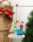 Fashion A Survivor Pendant Christmas Greetings For A Family Wooden Pendant