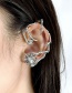 Fashion Metal Single Magic Claws Do Old Diamond-studded Alloy Hollow Ear Bone Clip