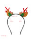 Fashion Christmas Tree Christmas Series Flannel Simulation Antlers Christmas Tree Headband