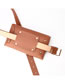 Fashion Camel Thin Belt Belt Bag With Japanese Buckle