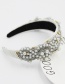 Fashion Yellow Beaded Geometric Headband With Pearls And Diamonds