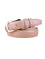 Fashion Brown Pu Leather Alloy Pin Buckle Carved Love Belt