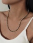Fashion Golden Single Layer Metal Bead Chain Necklace