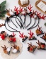 Fashion Antlers Pine Cone (headband) Christmas Elk Hair Ball Mushroom Hairpin Headband