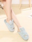 Fashion Daifen Bunny Plush Toe Slippers