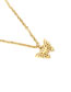 Fashion Golden Butterfly Titanium Steel Fully Polished Laser Cut Butterfly Necklace