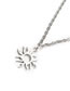 Fashion Crown Titanium Sunflower Crown Necklace