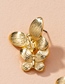 Fashion Golden Butterfly Alloy Long Earrings
