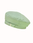 Fashion Mint Green Solid Color Belt Buckle Stitching Beret