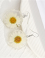 Fashion Necklace Daisy Resin Alloy Earrings Necklace Set